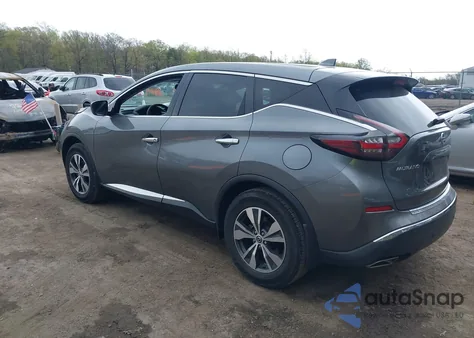 2021 Nissan Murano S Intelligent Awd z USA, uszkodzony, nr VIN 5N1AZ2AS5MC131981